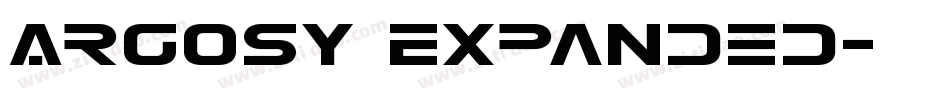 Argosy Expanded字体转换